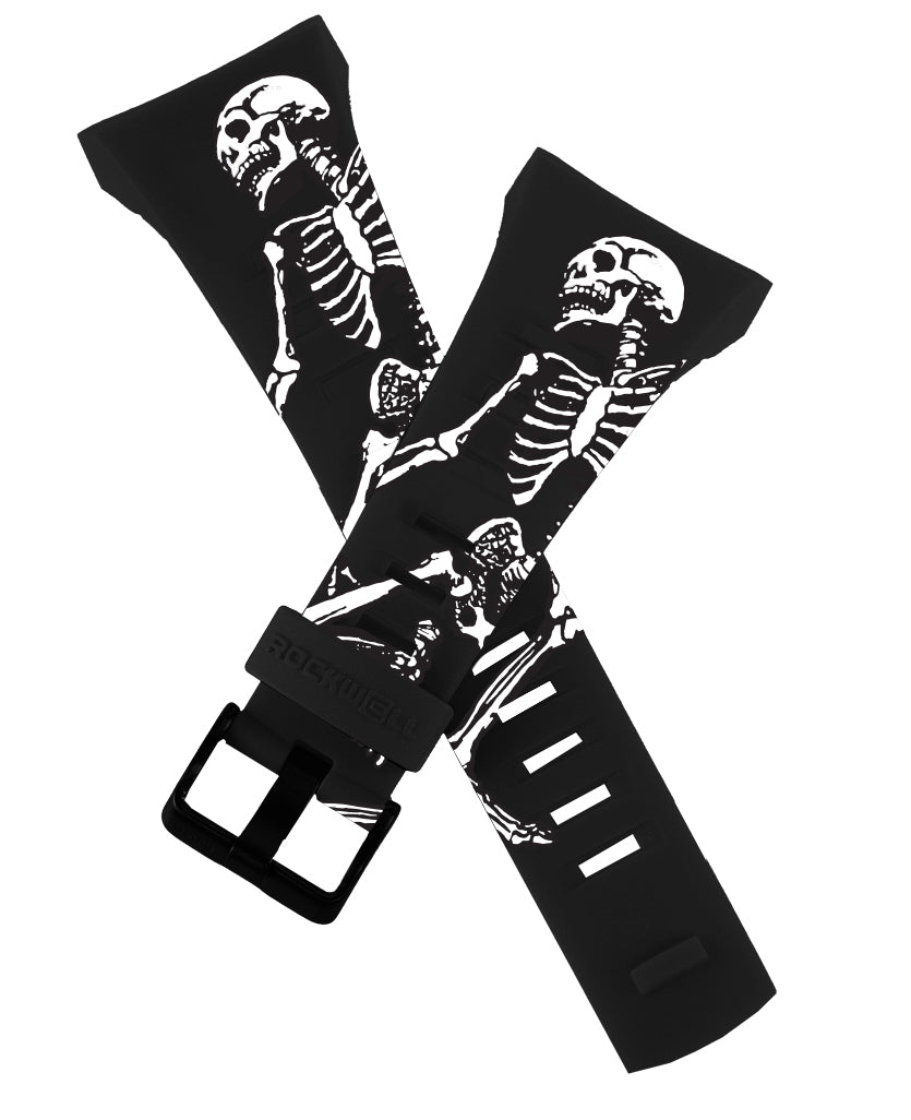 Coliseum Fit Skeleton print down band