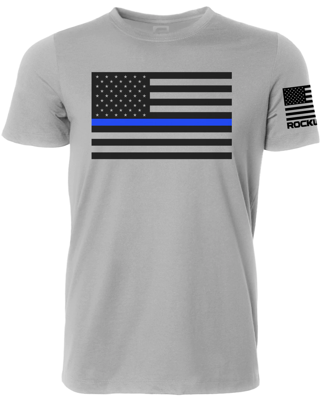 Thin blue line flag shirt hotsell