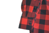 The Titan - Black/Red Plaid Long Sleeve