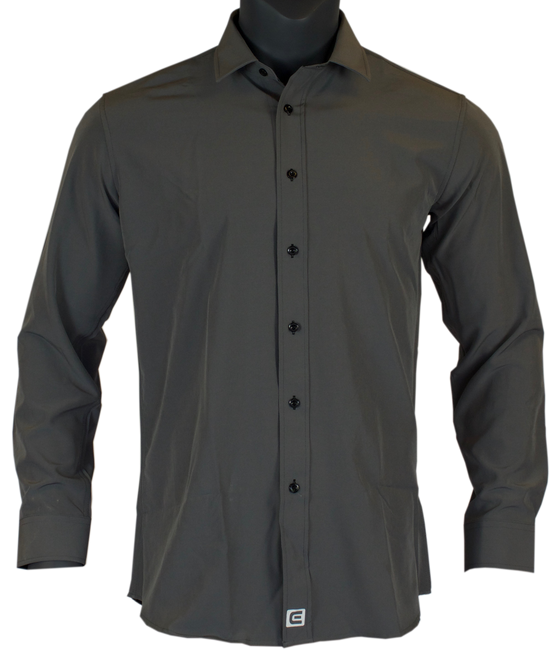 The Titan - Solid Gray Long Sleeve