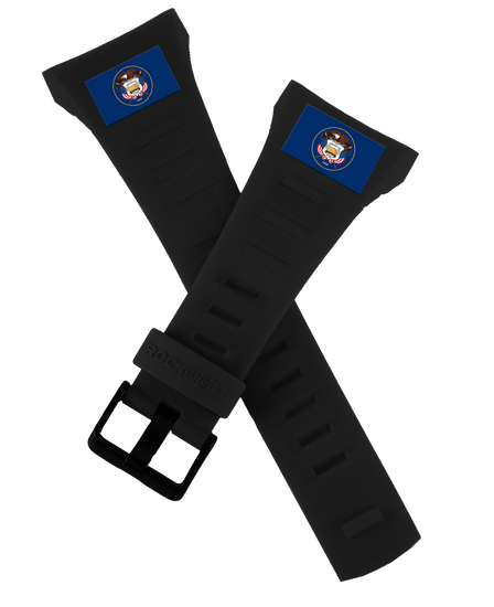 Coliseum Fit™ Flags of the United States Edition (Phantom Black) Watch