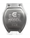 white and black coliseum digital rockwell watch
