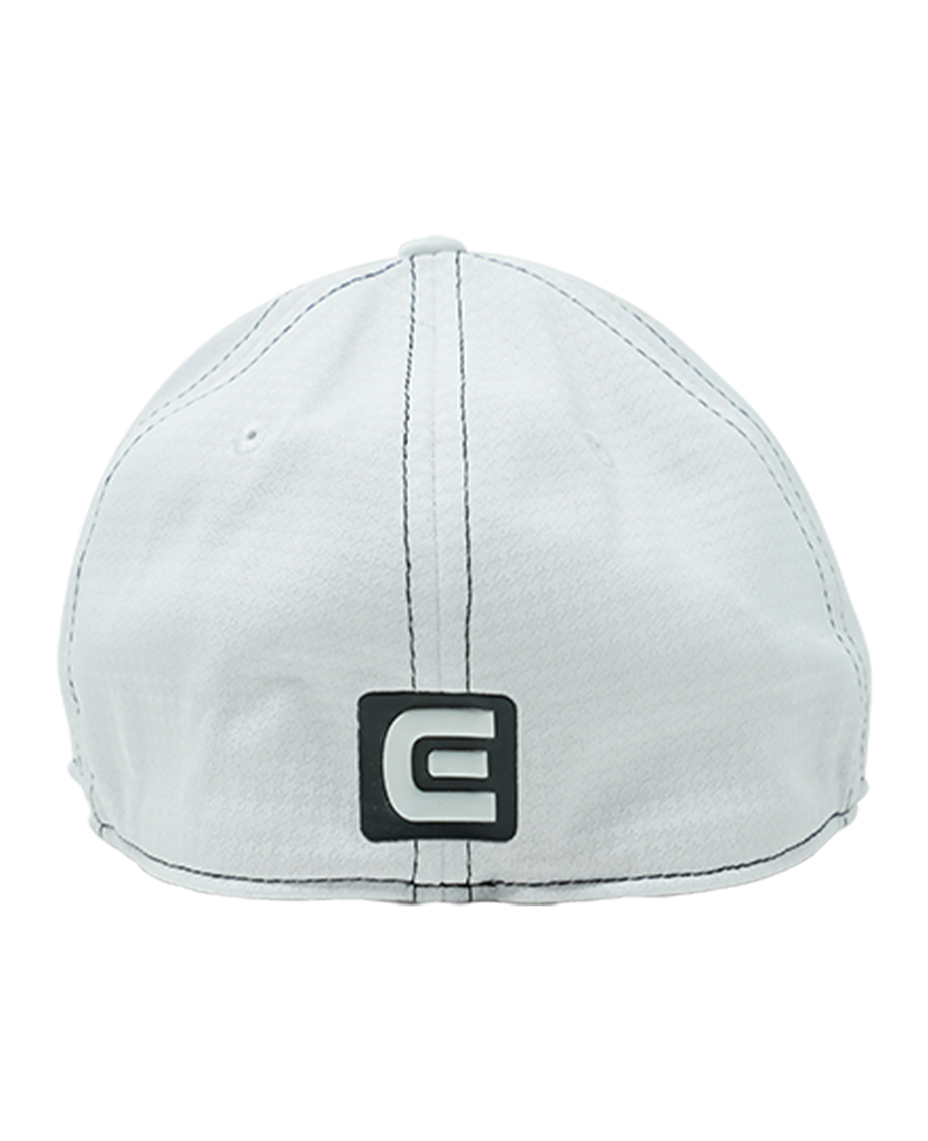 back of white Rockwell Golf Series Hat