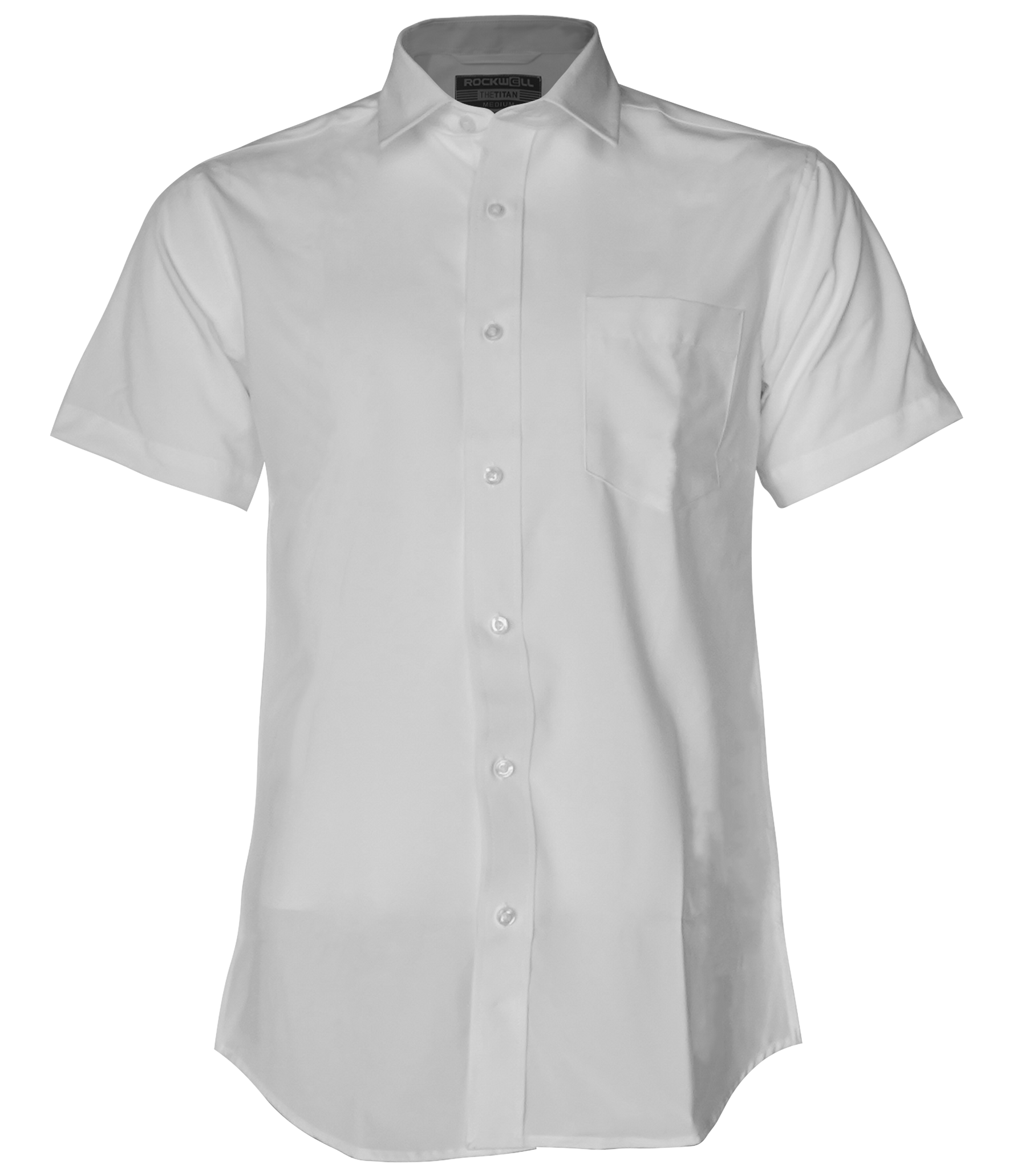 White Short Sleeve Titan Shirt