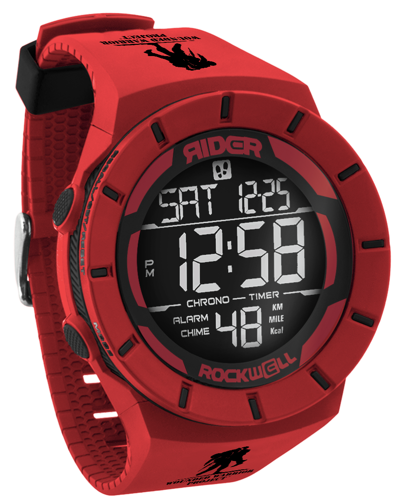 red and black wounded warrior project edition coliseum with rockwell fit technology